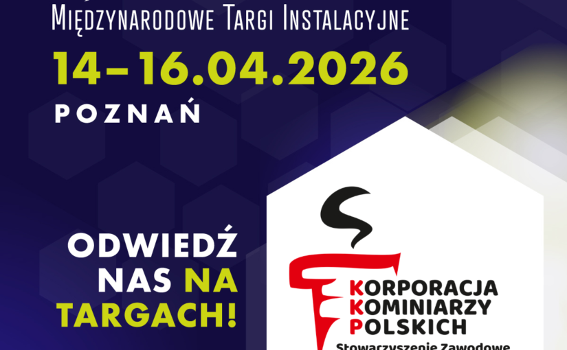 Międzynarodowe Targi Instalacyjne w Poznaniu 14-16.04.2026